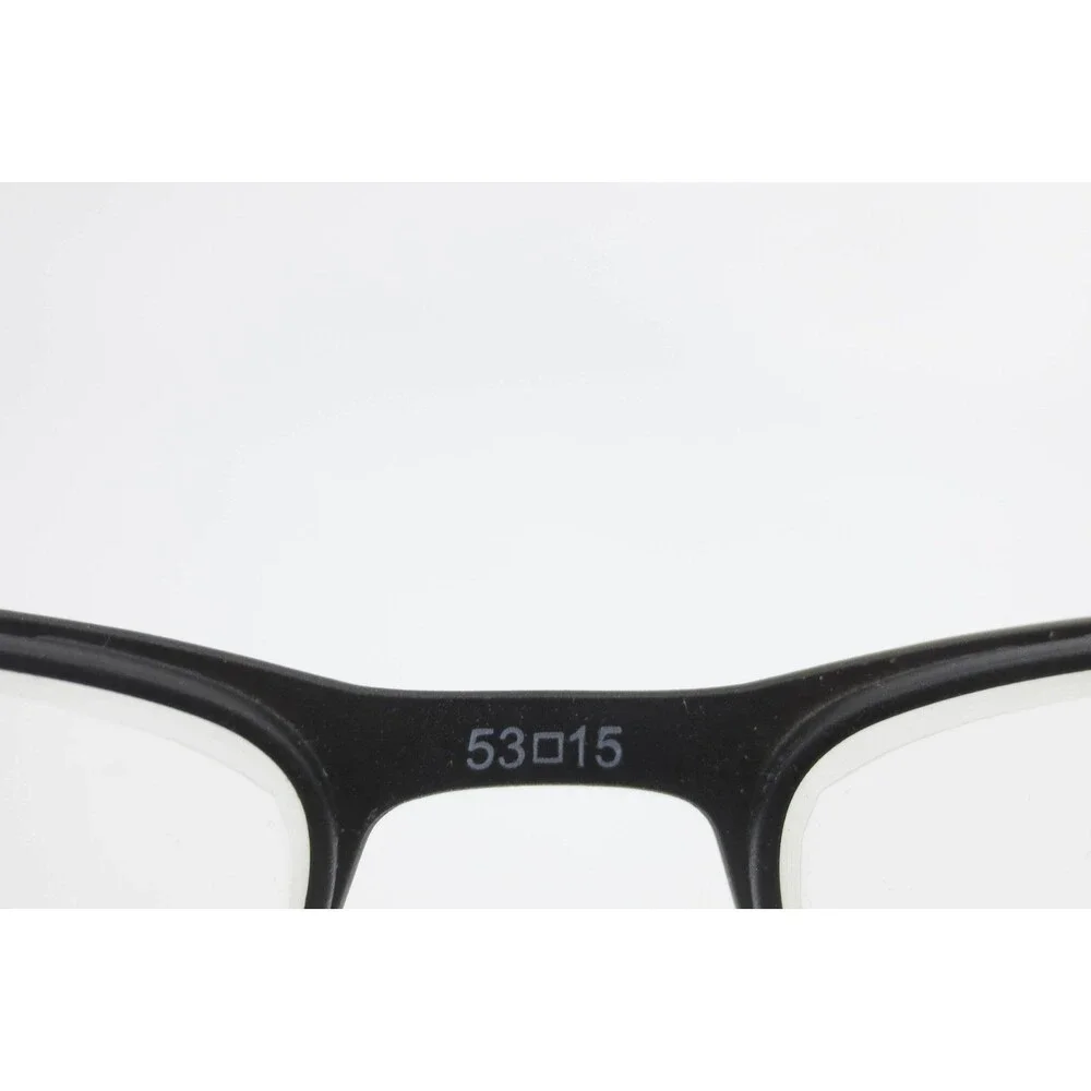 Randolph Osan Eyeglasses Matte Black Rectangular Metal Frame 53-15-140 Romania